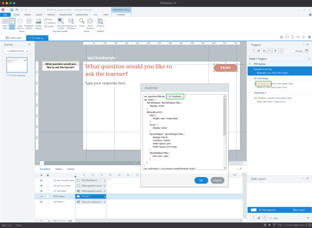 How to Build a Free Response Field for Rise | Maestro